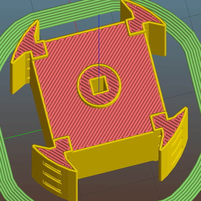 Hard Drive Mood Light - Pillar - angled LED slots - Slic3r preview.jpg (194.27 KiB) Viewed 4397 times Hard Drive Mood Light - Pillar - angled LED slots - Slic3r preview.jpg